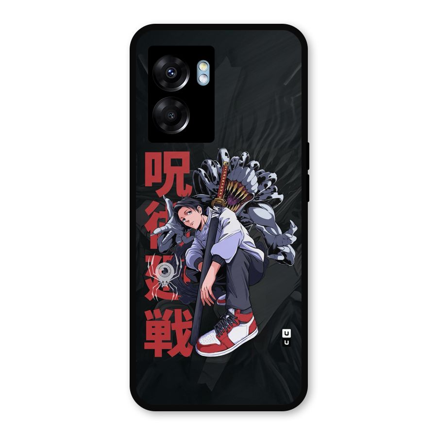 Yuta With Rika Metal Back Case for Realme Narzo 50 5G