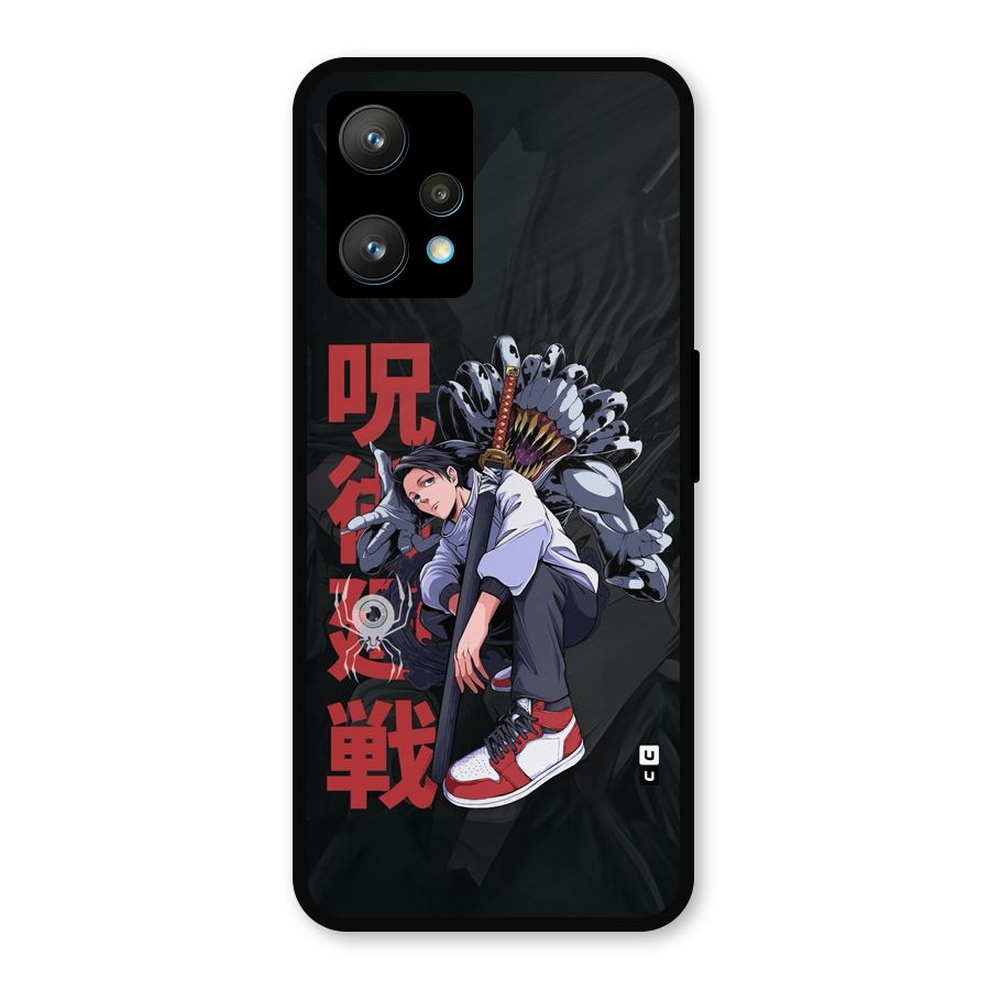 Yuta With Rika Metal Back Case for Realme Narzo 50 Pro
