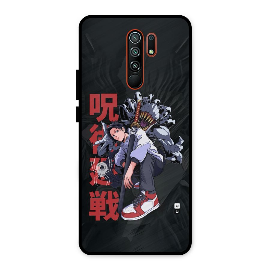 Yuta With Rika Metal Back Case for Redmi 9 Prime