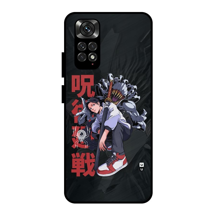 Yuta With Rika Metal Back Case for Redmi Note 11 Pro Plus 5G