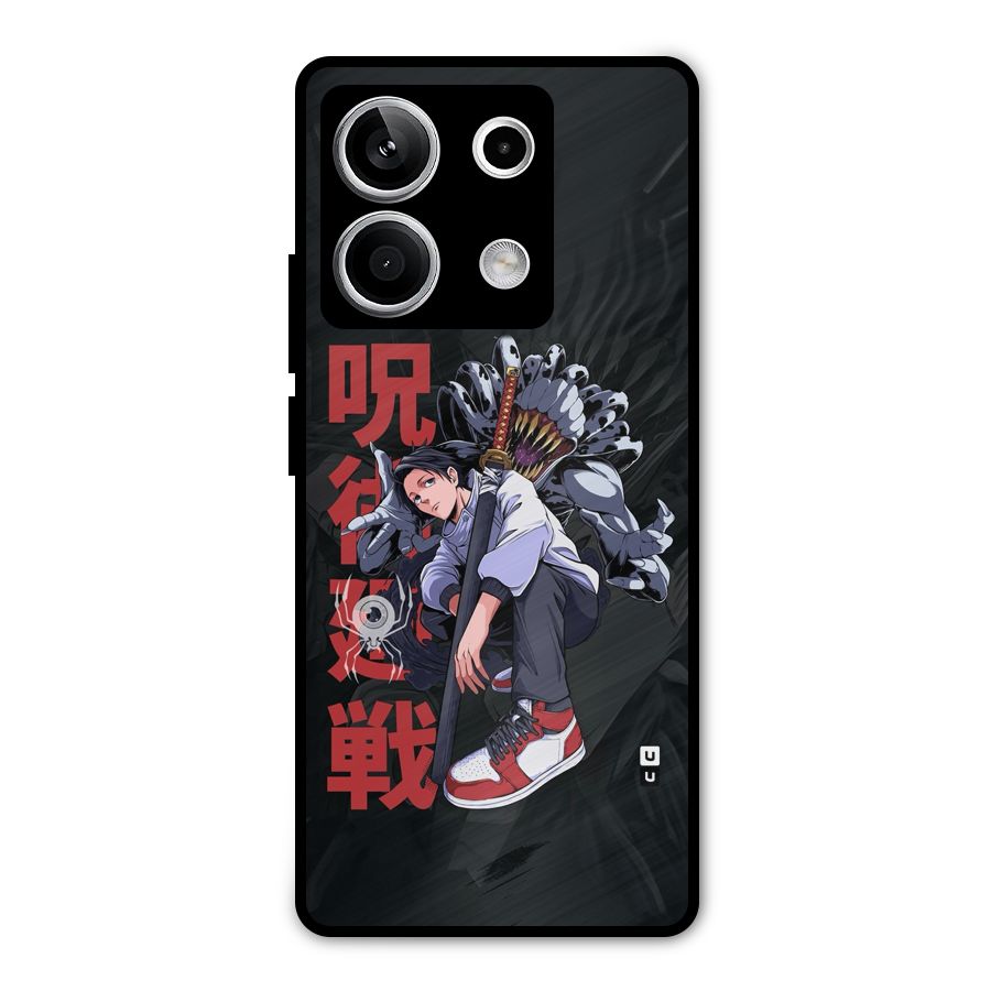 Yuta With Rika Metal Back Case for Redmi Note 13 5G