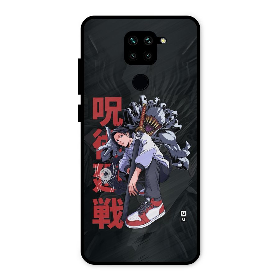 Yuta With Rika Metal Back Case for Redmi Note 9