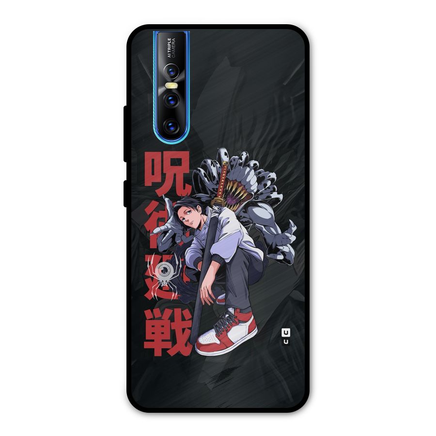 Yuta With Rika Metal Back Case for Vivo V15 Pro