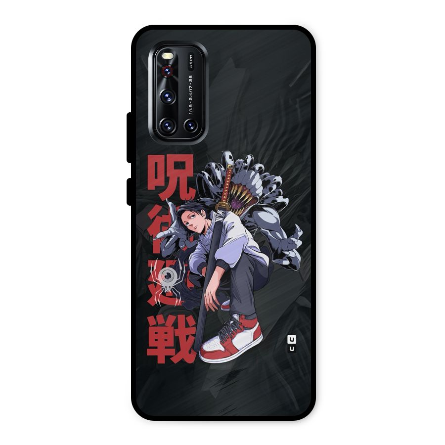 Yuta With Rika Metal Back Case for Vivo V19