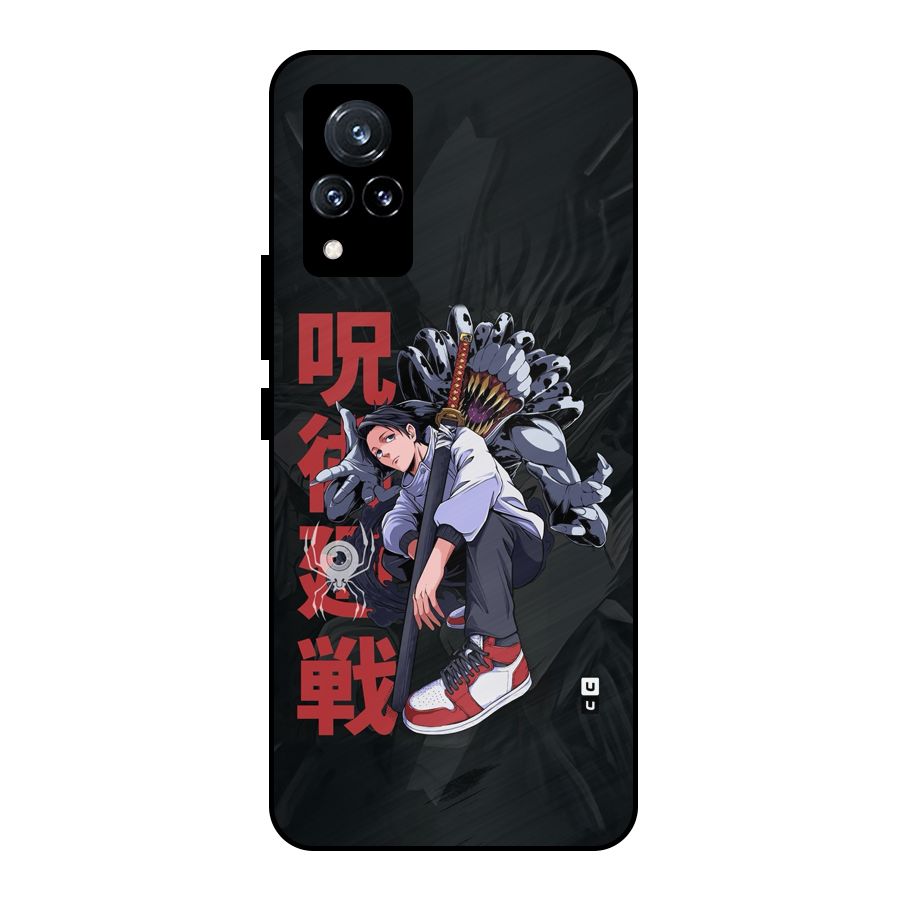 Yuta With Rika Metal Back Case for Vivo V21 5G