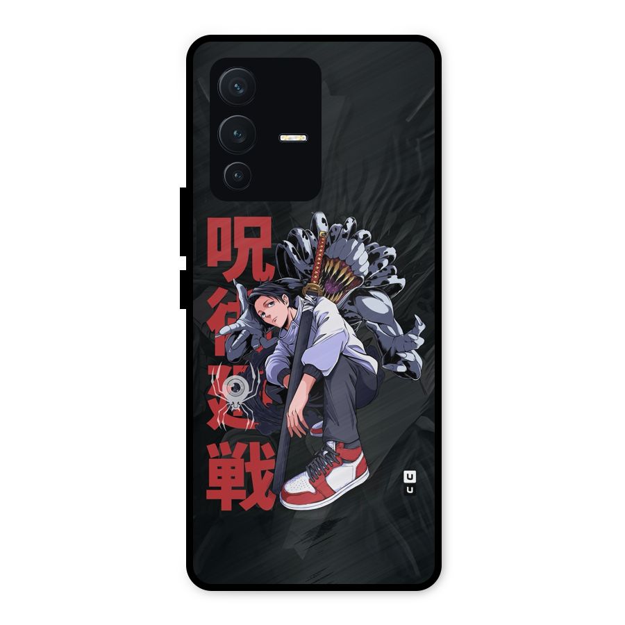 Yuta With Rika Metal Back Case for Vivo V23 5G