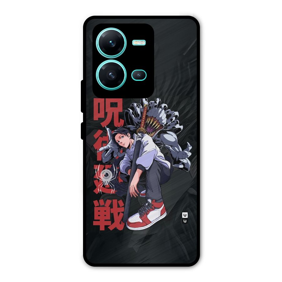 Yuta With Rika Metal Back Case for Vivo V25