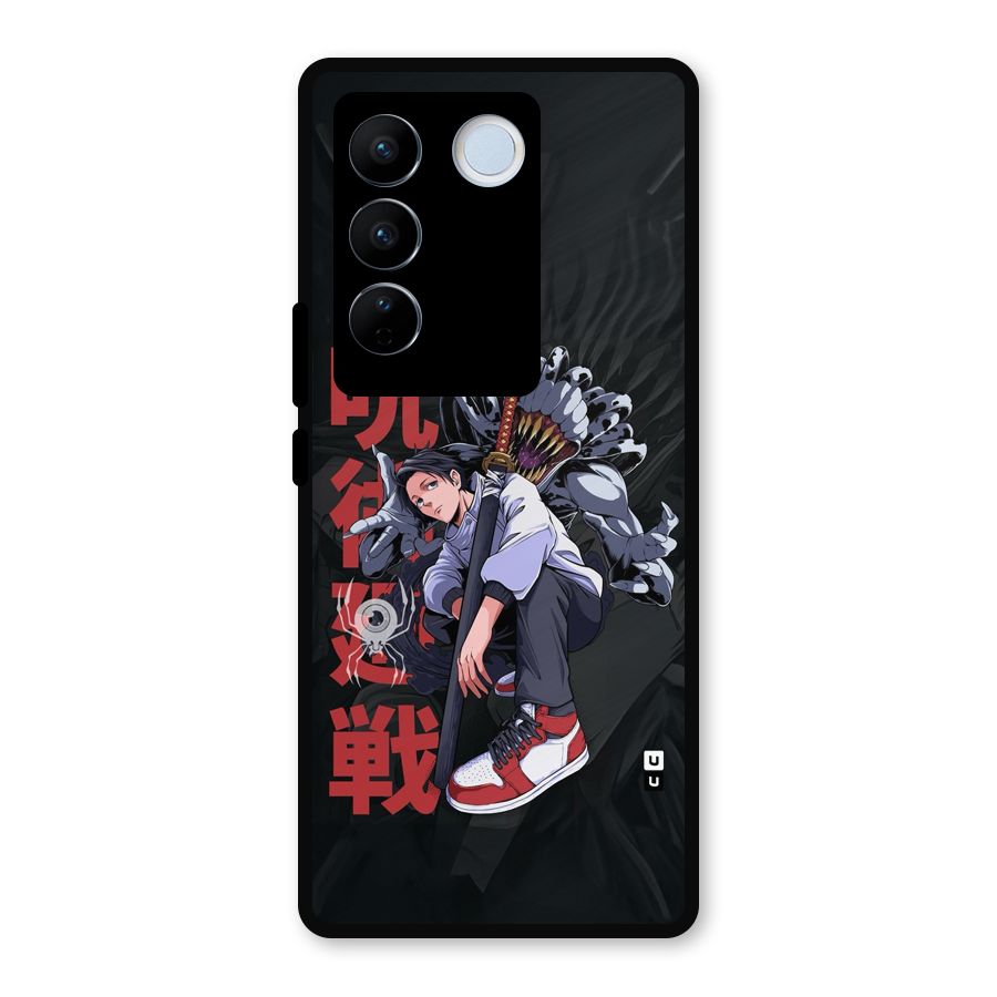 Yuta With Rika Metal Back Case for Vivo V27