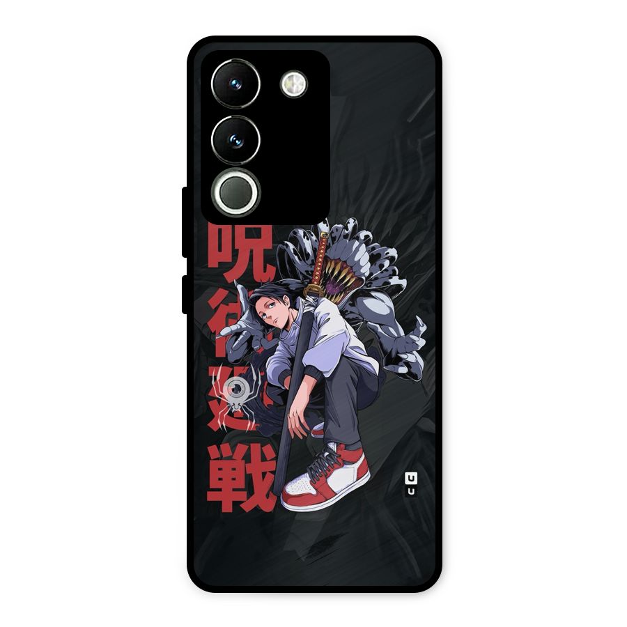 Yuta With Rika Metal Back Case for Vivo Y200