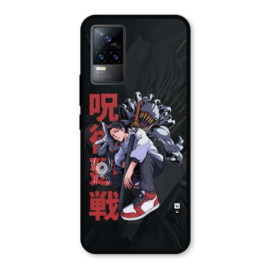 Yuta With Rika Metal Back Case for Vivo Y73