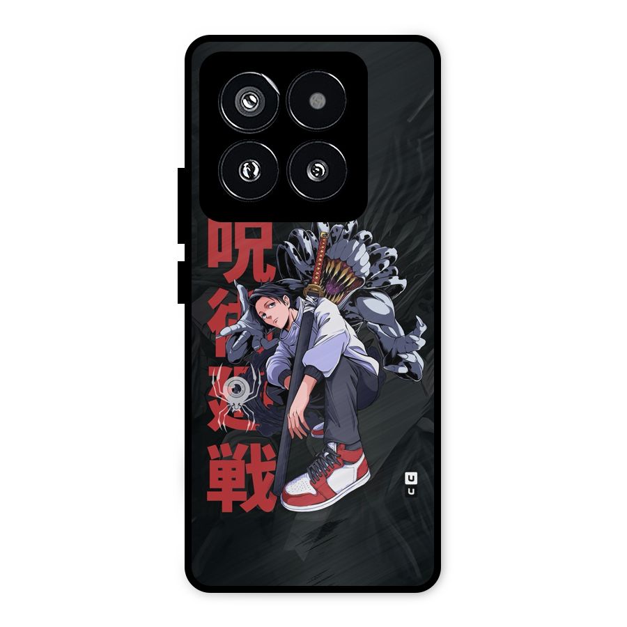 Yuta With Rika Metal Back Case for Xiaomi 14 Pro