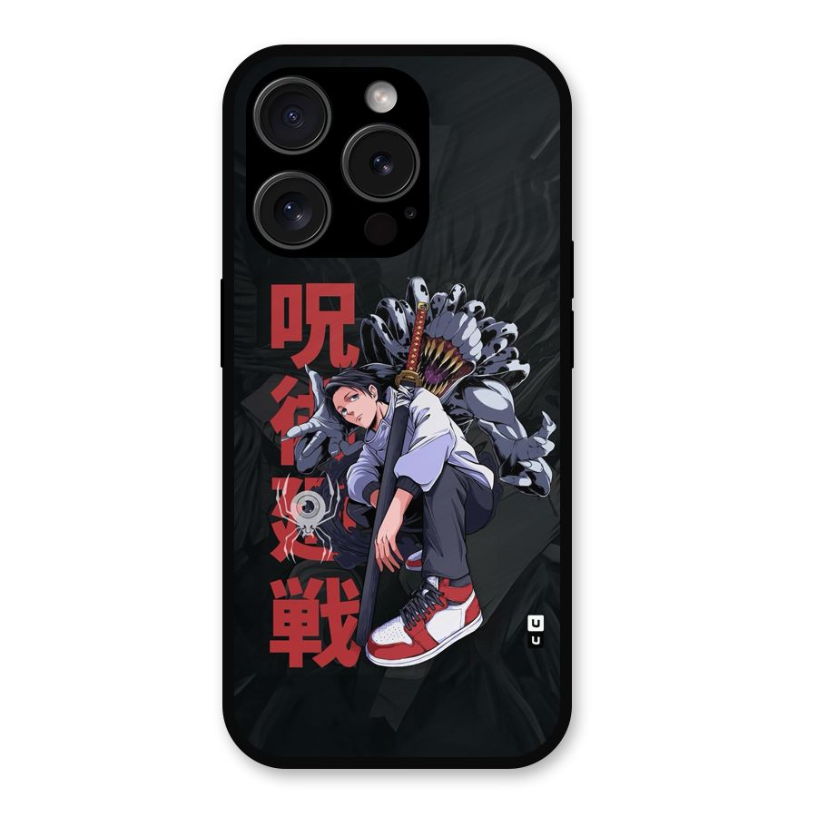 Yuta With Rika Metal Back Case for iPhone 15 Pro