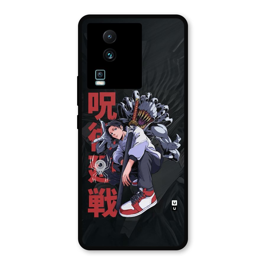 Yuta With Rika Metal Back Case for iQOO Neo 7 Pro