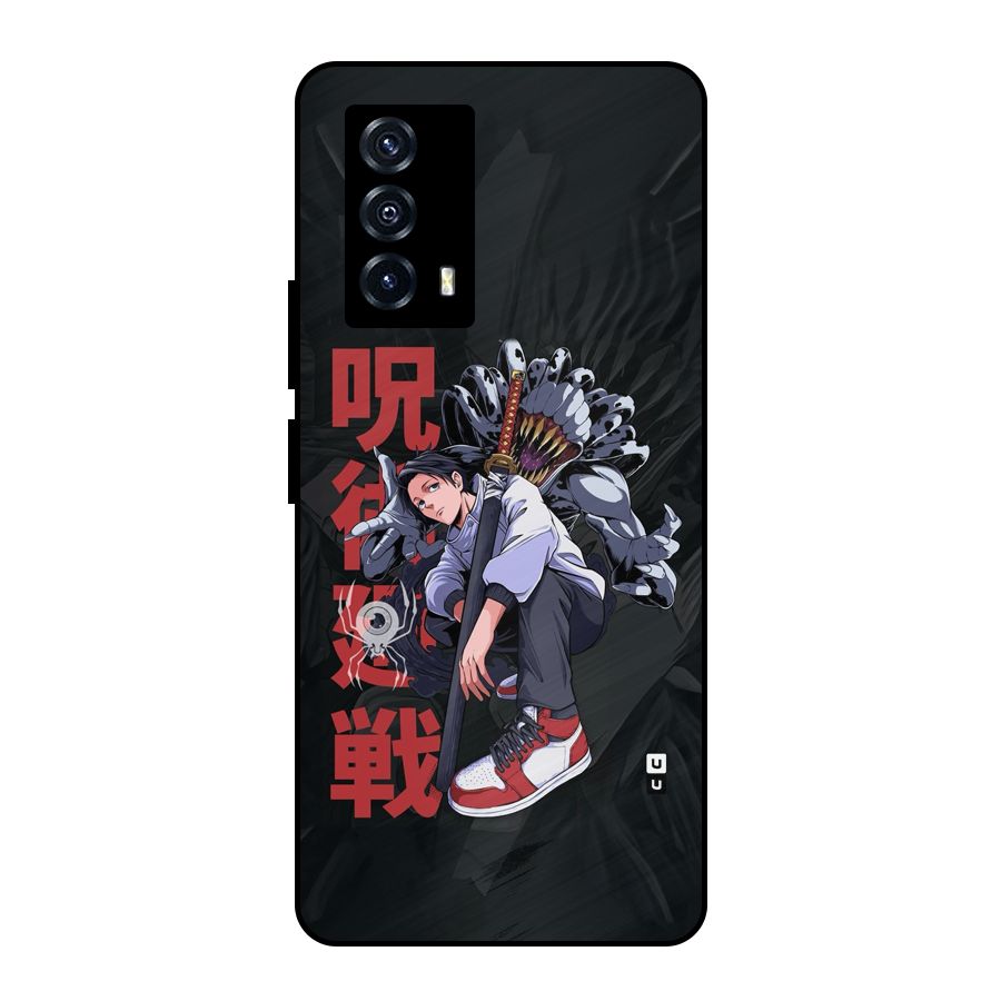 Yuta With Rika Metal Back Case for iQOO Z5