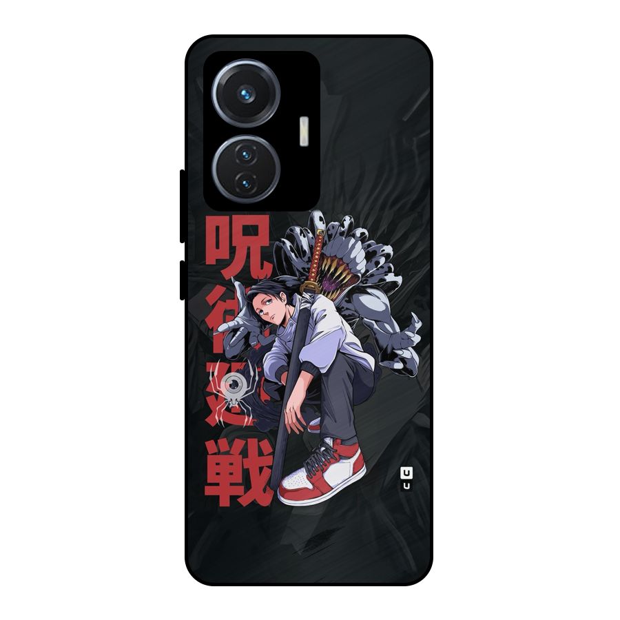 Yuta With Rika Metal Back Case for iQOO Z6 44W