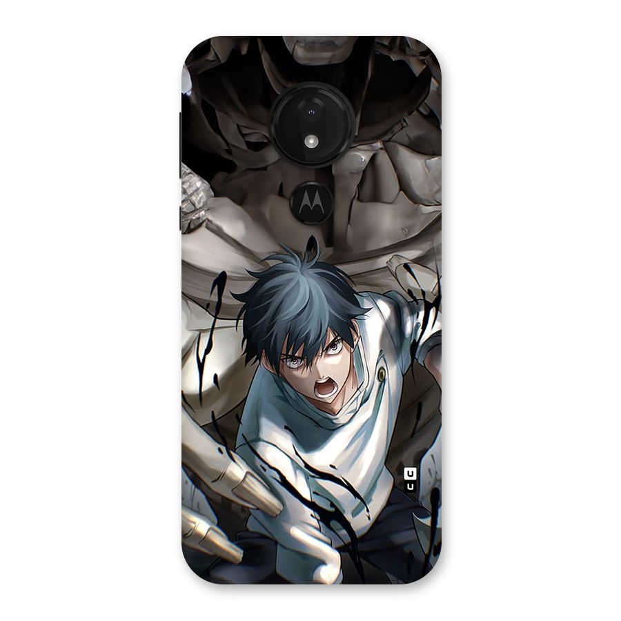 Yuta in the Battle Back Case for Moto G7 Power