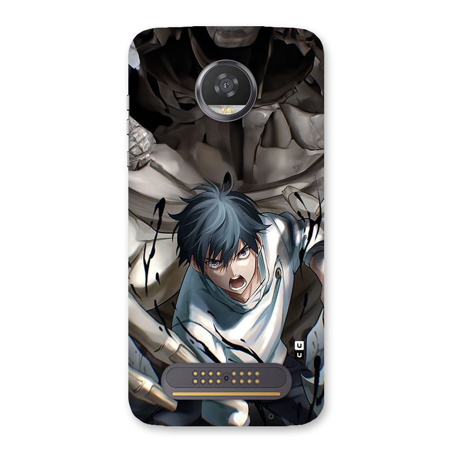 Yuta in the Battle Back Case for Moto Z2 Play