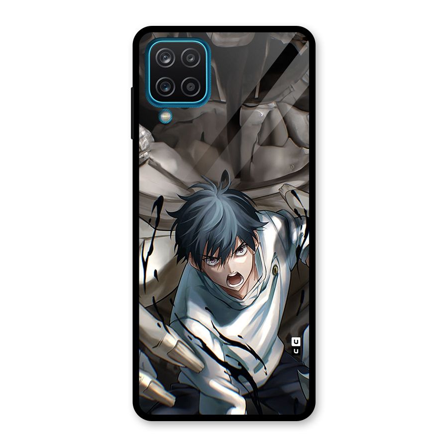 Yuta in the Battle Glass Back Case for Galaxy A12