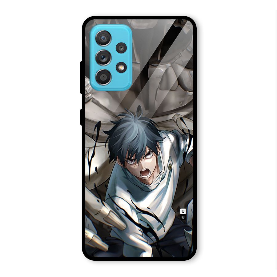 Yuta in the Battle Glass Back Case for Galaxy A52s 5G