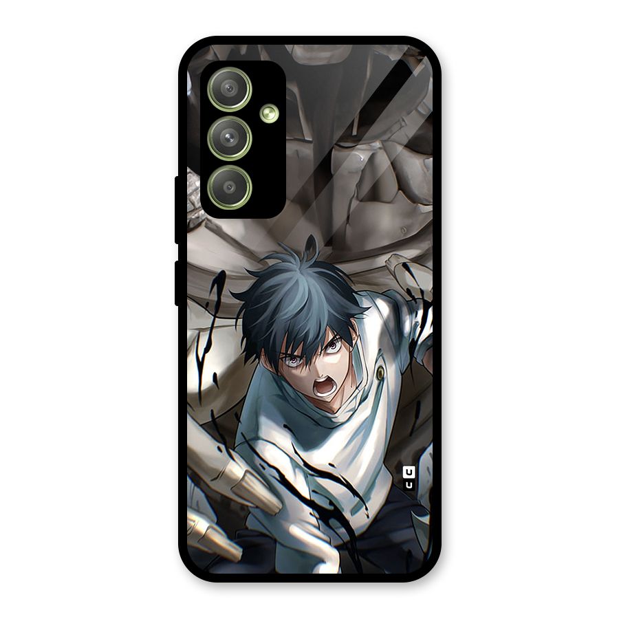 Yuta in the Battle Glass Back Case for Galaxy A54