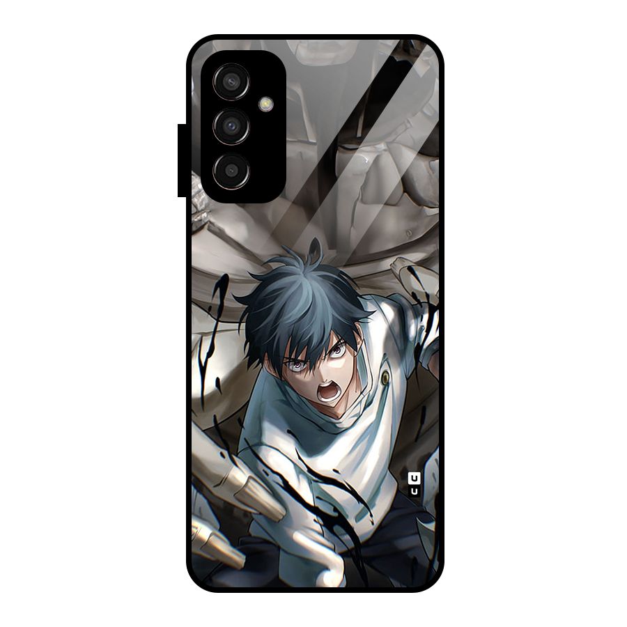 Yuta in the Battle Glass Back Case for Galaxy F13