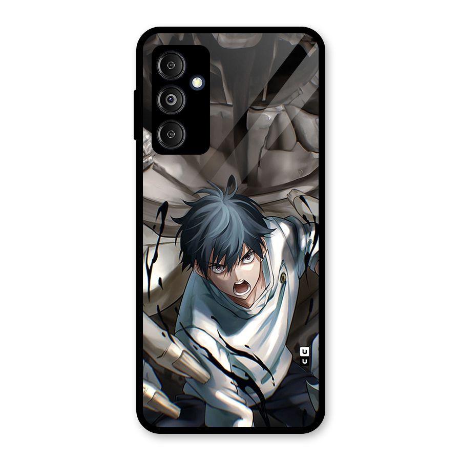 Yuta in the Battle Glass Back Case for Galaxy M14 5G