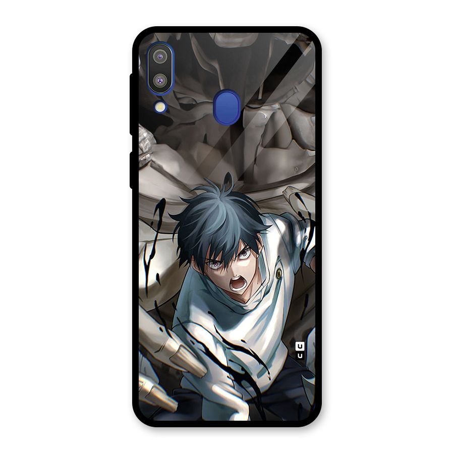 Yuta in the Battle Glass Back Case for Galaxy M20