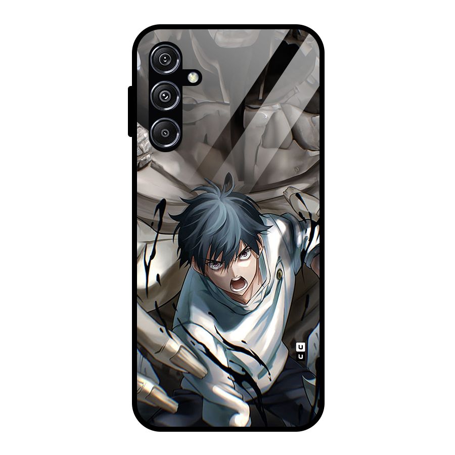 Yuta in the Battle Glass Back Case for Galaxy M34 5G