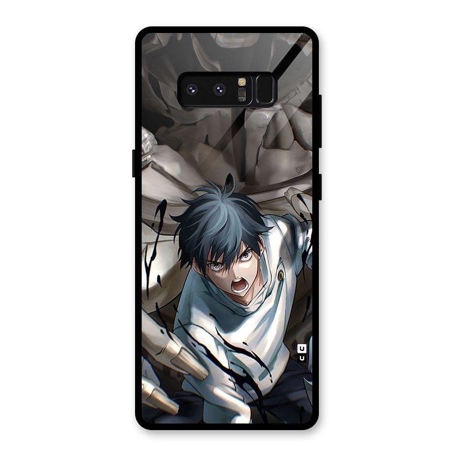 Yuta in the Battle Glass Back Case for Galaxy Note 8