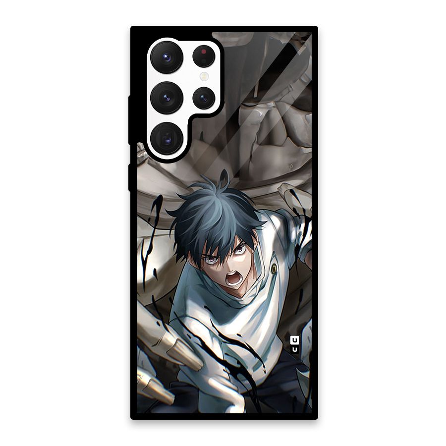 Yuta in the Battle Glass Back Case for Galaxy S22 Ultra 5G