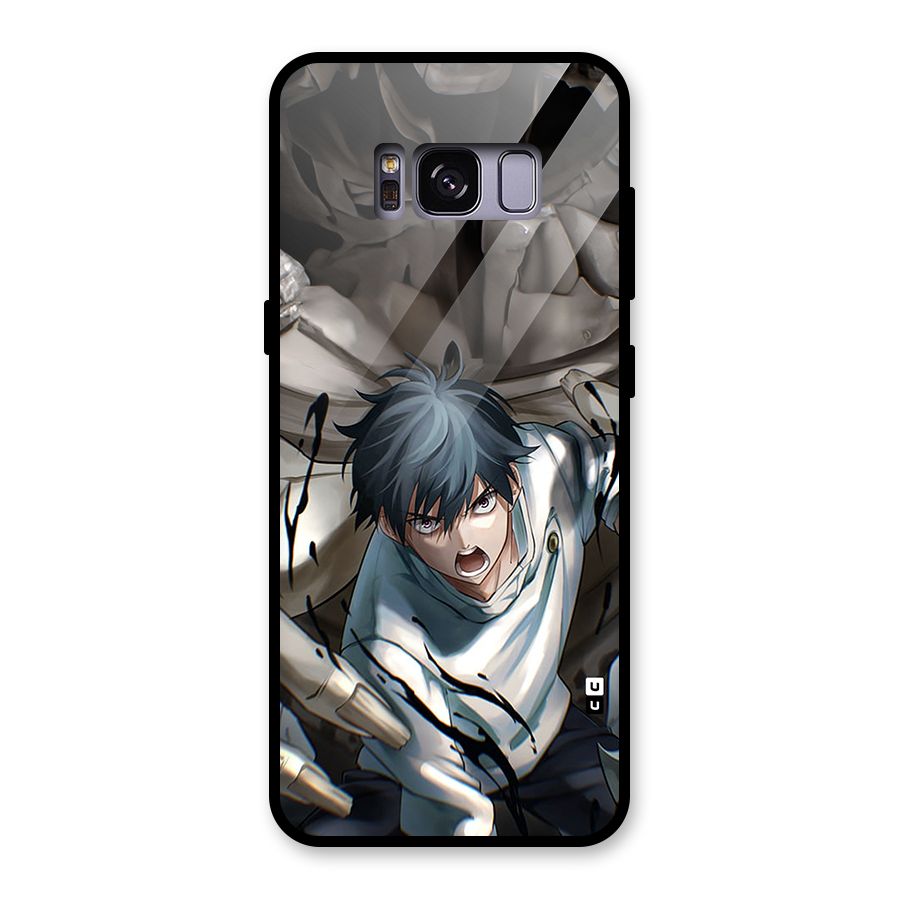 Yuta in the Battle Glass Back Case for Galaxy S8