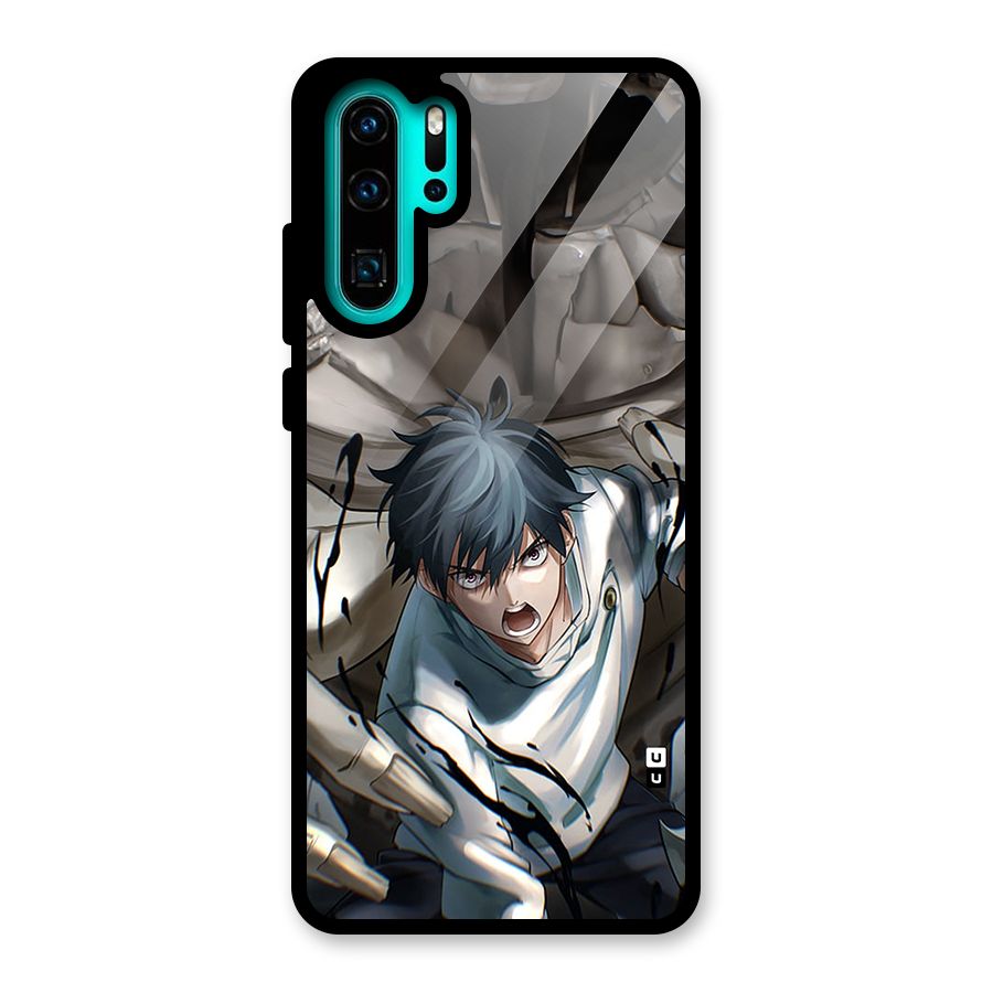 Yuta in the Battle Glass Back Case for Huawei P30 Pro