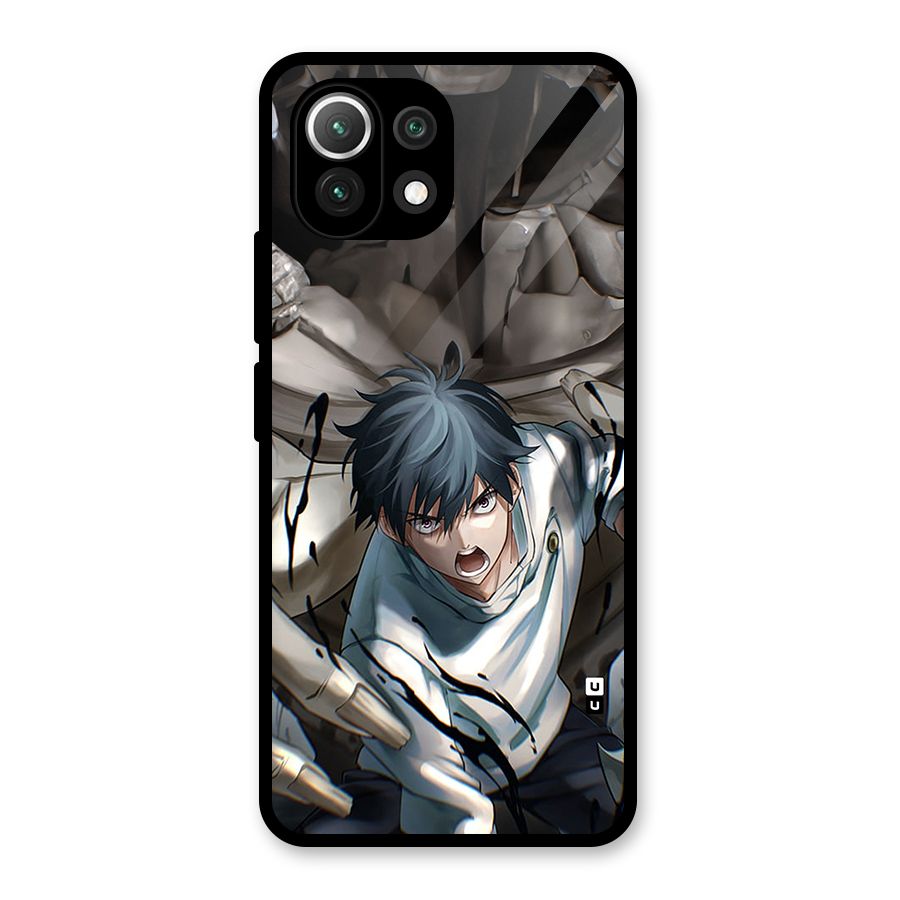 Yuta in the Battle Glass Back Case for Mi 11 Lite