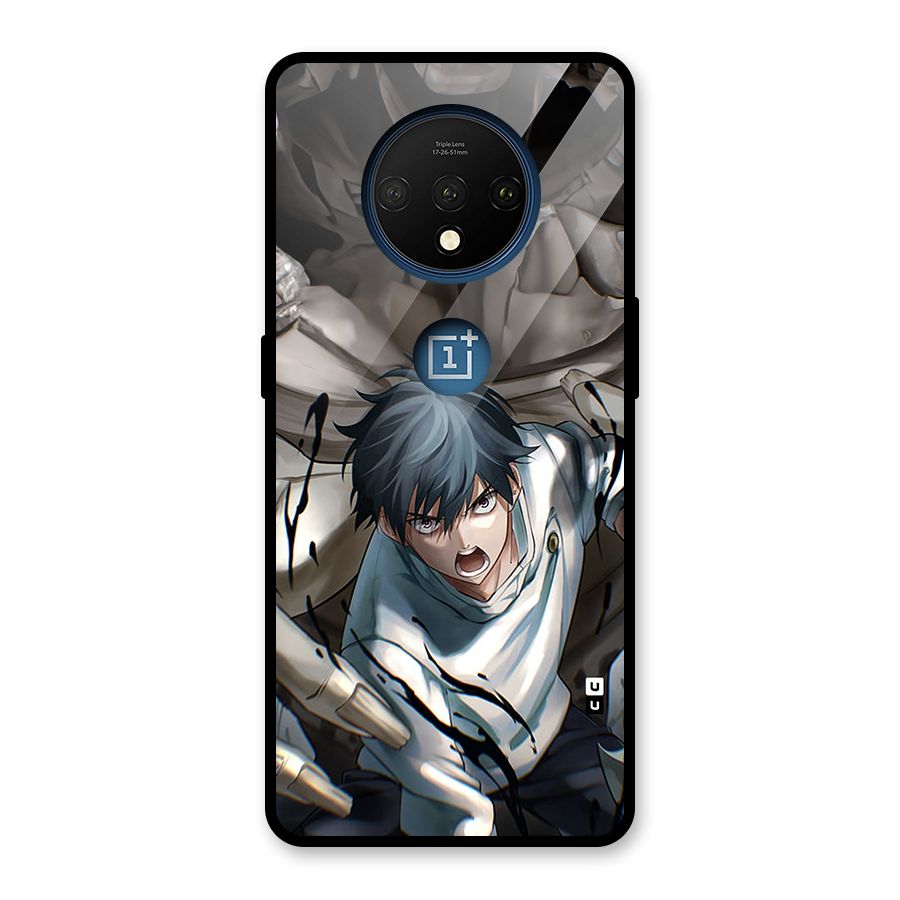 Yuta in the Battle Glass Back Case for OnePlus 7T