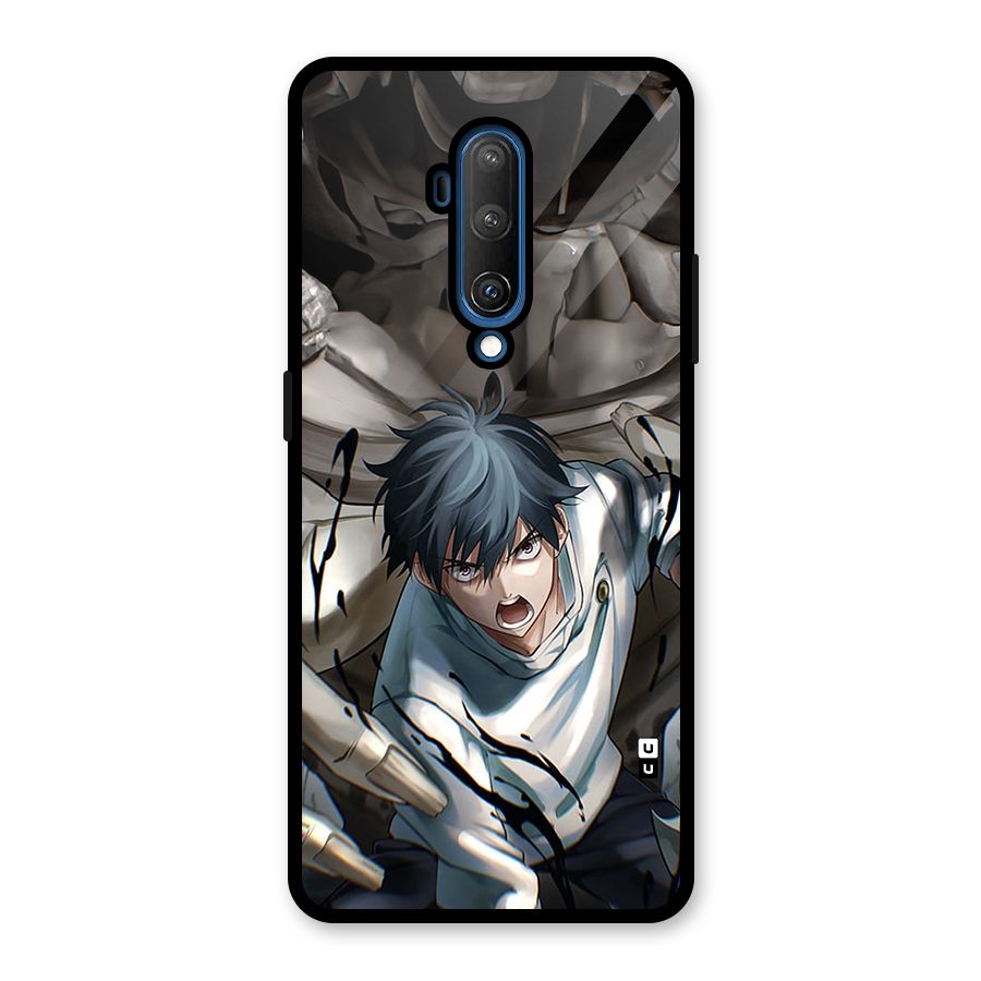 Yuta in the Battle Glass Back Case for OnePlus 7T Pro