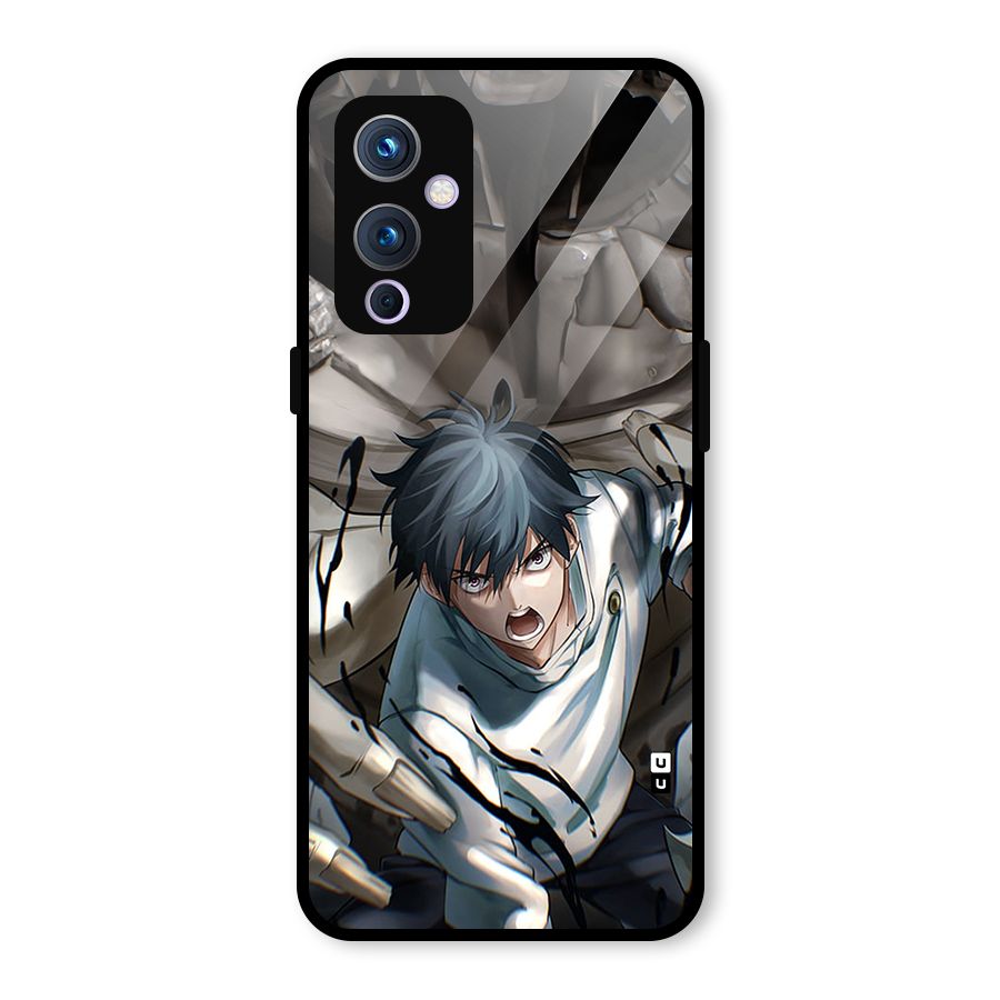 Yuta in the Battle Glass Back Case for OnePlus 9
