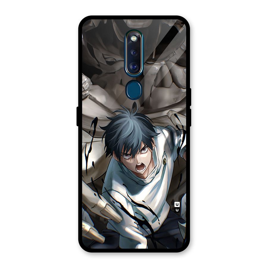 Yuta in the Battle Glass Back Case for Oppo F11 Pro