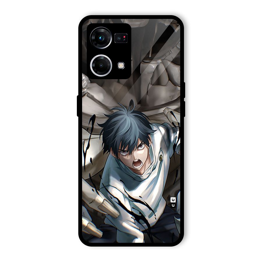 Yuta in the Battle Glass Back Case for Oppo F21 Pro 5G