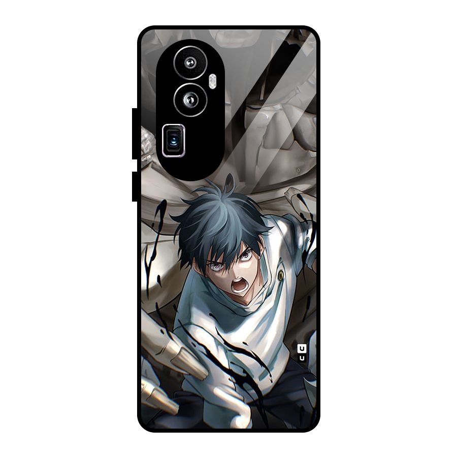 Yuta in the Battle Glass Back Case for Oppo Reno10 Pro Plus