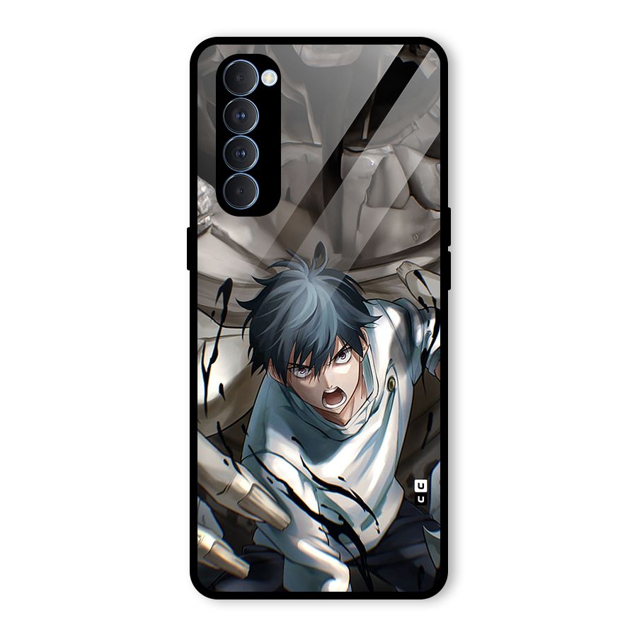 Yuta in the Battle Glass Back Case for Oppo Reno4 Pro