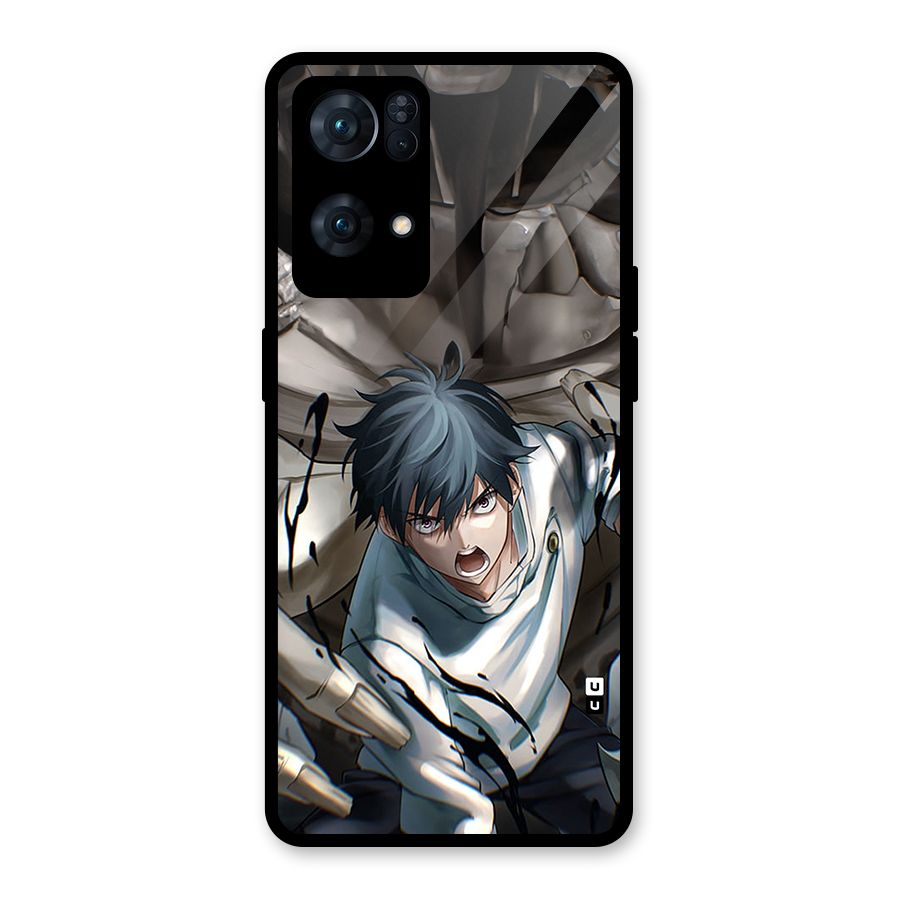 Yuta in the Battle Glass Back Case for Oppo Reno7 Pro 5G