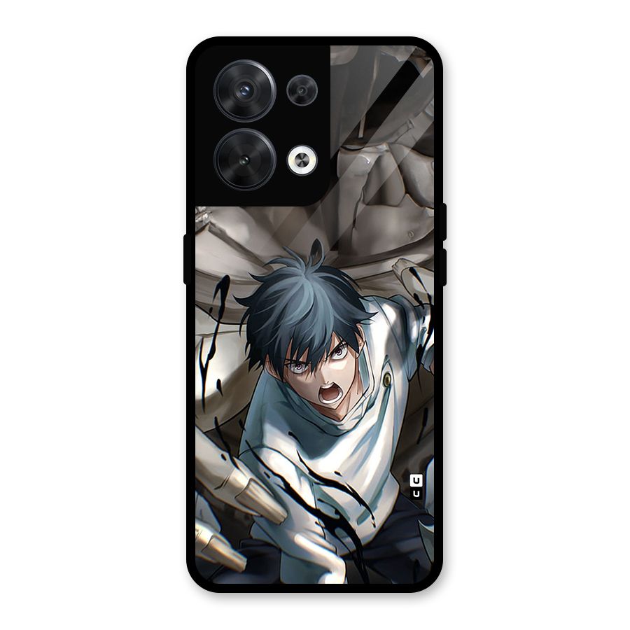 Yuta in the Battle Glass Back Case for Oppo Reno8 5G