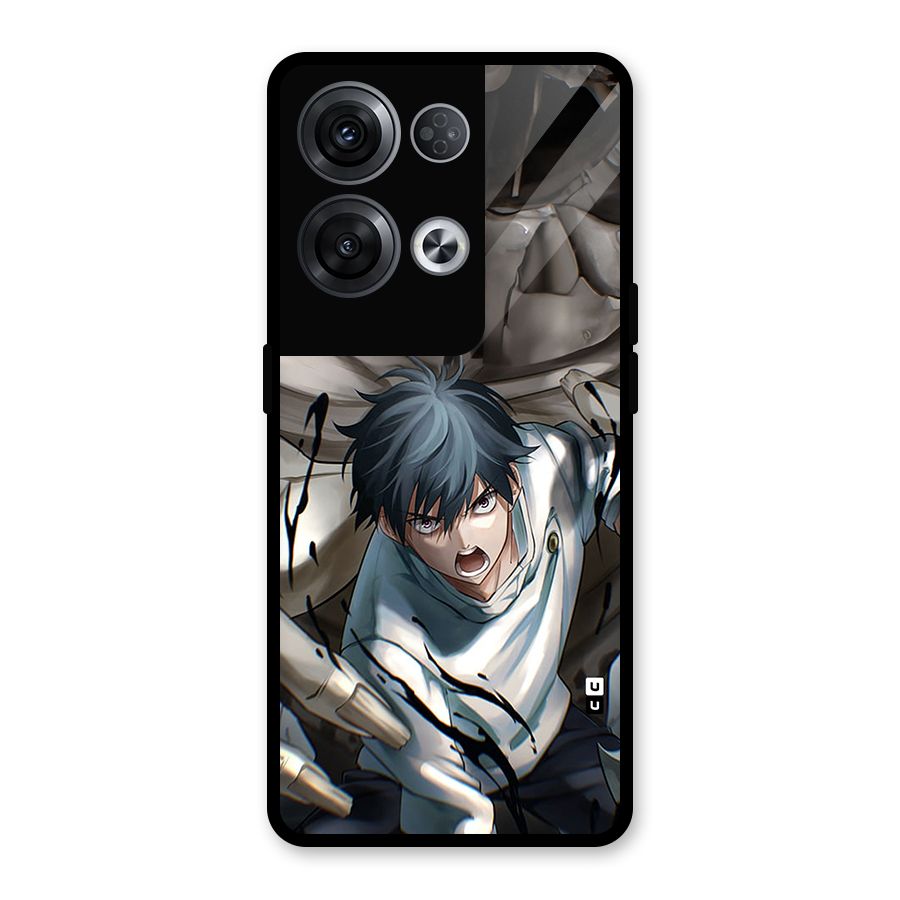 Yuta in the Battle Glass Back Case for Oppo Reno8 Pro 5G