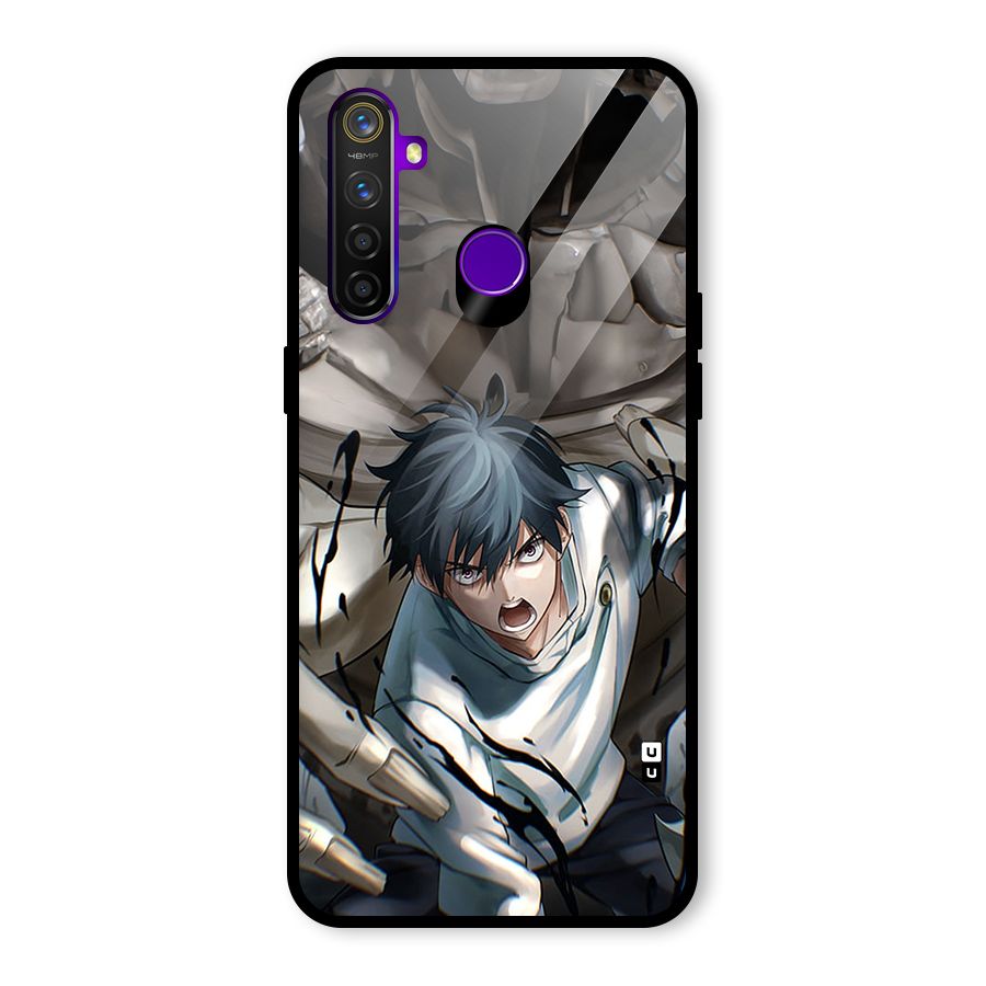 Yuta in the Battle Glass Back Case for Realme 5 Pro