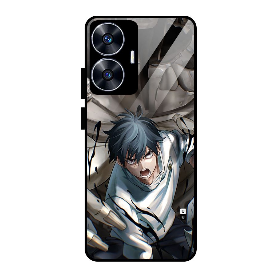 Yuta in the Battle Glass Back Case for Realme Narzo N55