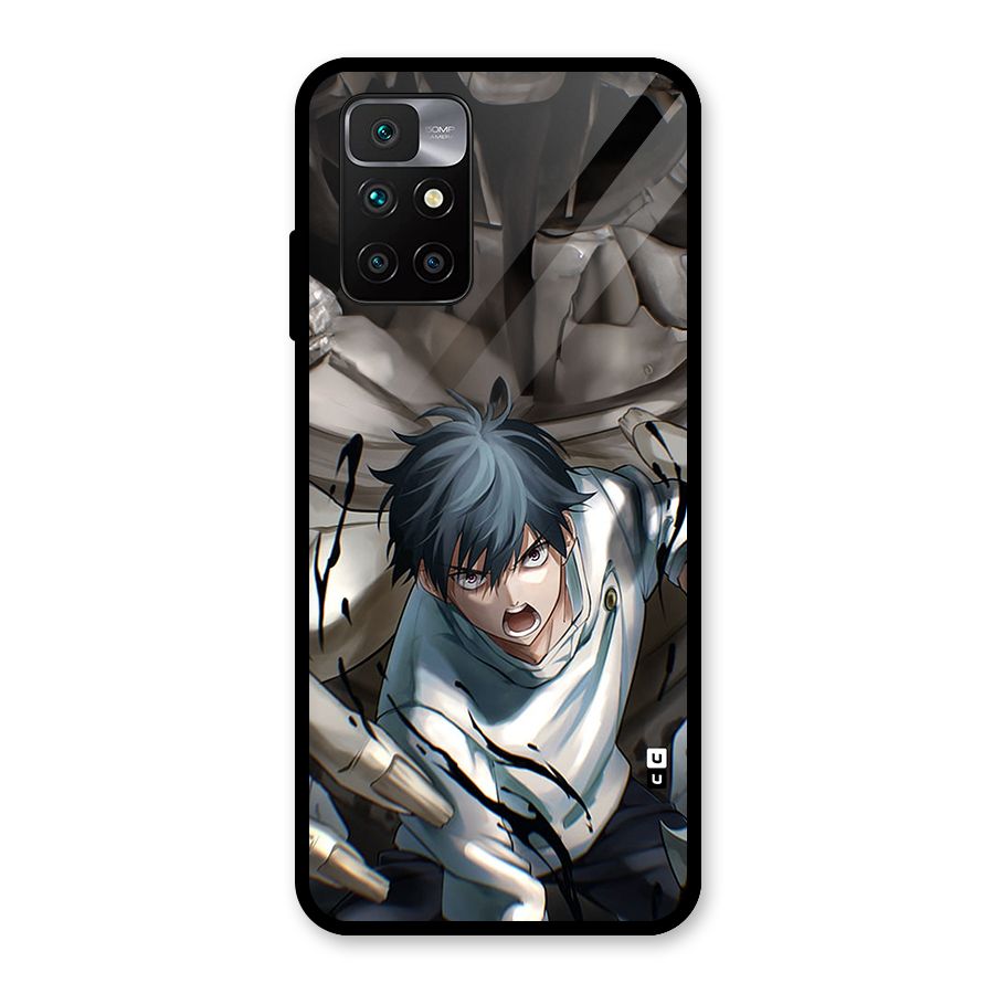 Yuta in the Battle Glass Back Case for Redmi 10 Prime
