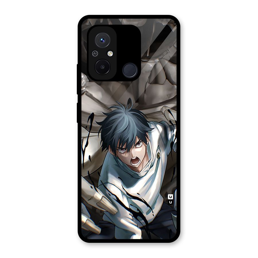 Yuta in the Battle Glass Back Case for Redmi 12C