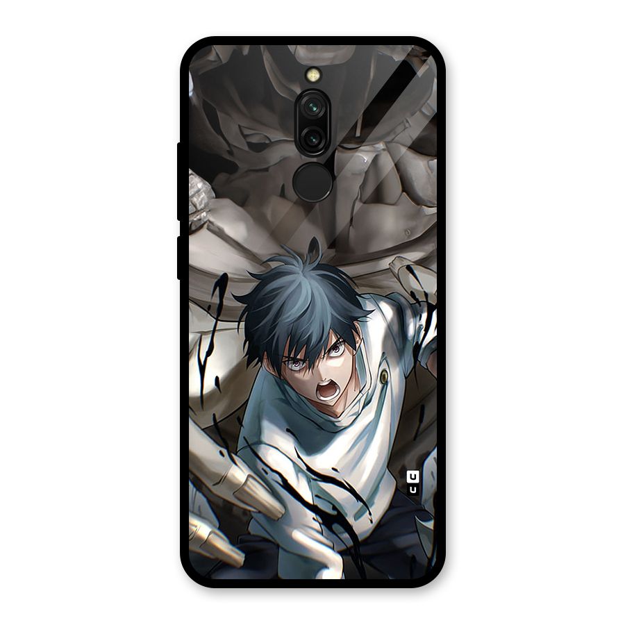 Yuta in the Battle Glass Back Case for Redmi 8