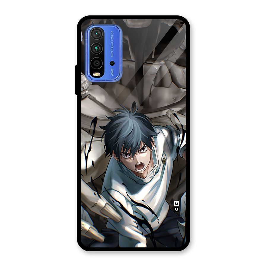Yuta in the Battle Glass Back Case for Redmi 9 Power