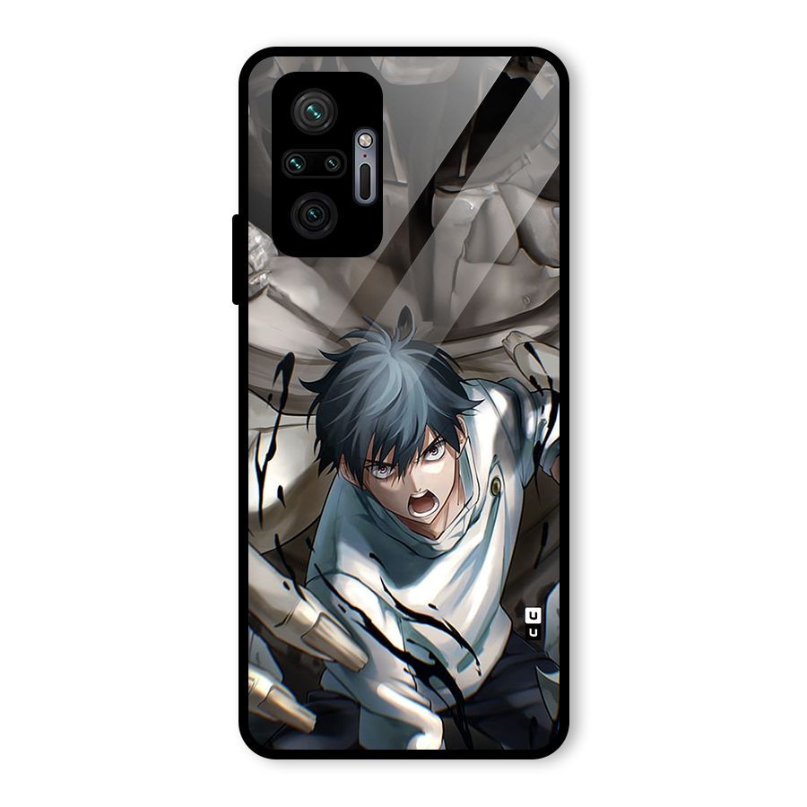 Yuta in the Battle Glass Back Case for Redmi Note 10 Pro Max